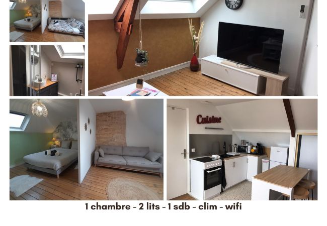 Appartement à Châteauroux - L'atelier des rêves - 4 pers - wifi - clim 