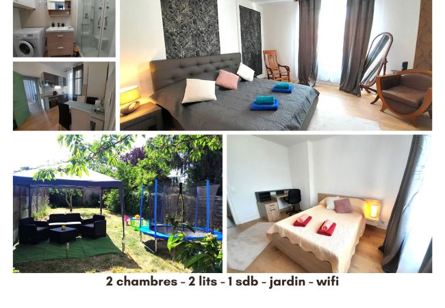 Appartement à Châteauroux - Bel Appart-4pers-centre ville-jardin-wifi 