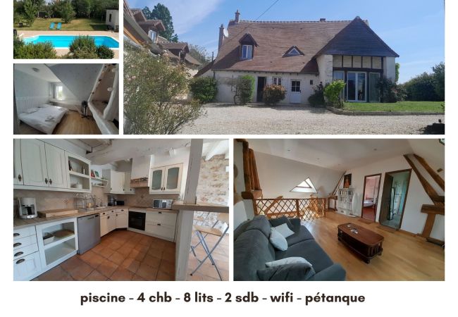 Maison à Lys-Saint-Georges - Superbe maison 12 pers piscine 