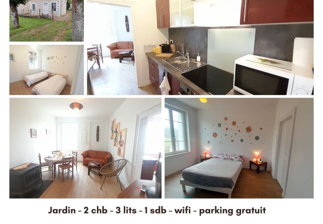 Maison à Bouges-le-Château - Le p'tit gite de Bouges-jardin-wifi-2chb 