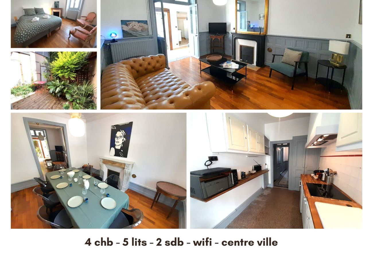 Maison à Châteauroux - Belle Maison 8 pers- patio- wifi 