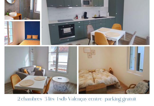 Appartement à Valençay - Valençay appart chic 2 chb-3 lits-Beauval à 23km 