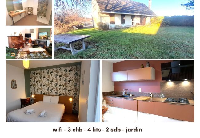 Maison à Levroux - Jolie Maison 3 chb- 7 lits- jardin 