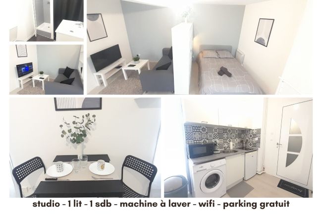 Studio à Vierzon - Studio cosy « Le Barangeon » à Vierzon - WIFI