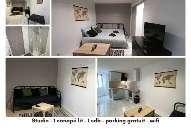 Studio à Issoudun - Charmant Studio « L’Arnon » à Issoudun- WIFI
