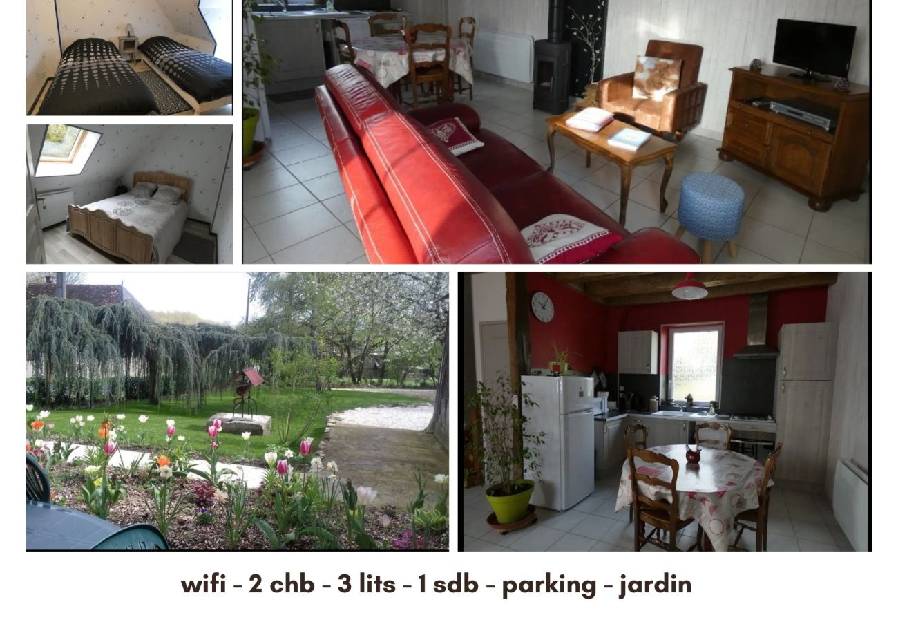 Maison à Buzançais - Jolie maison de vacances 