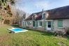 Maison à Lye - Jolie Maison 7 pers-piscine-clim-Beauval 10 min