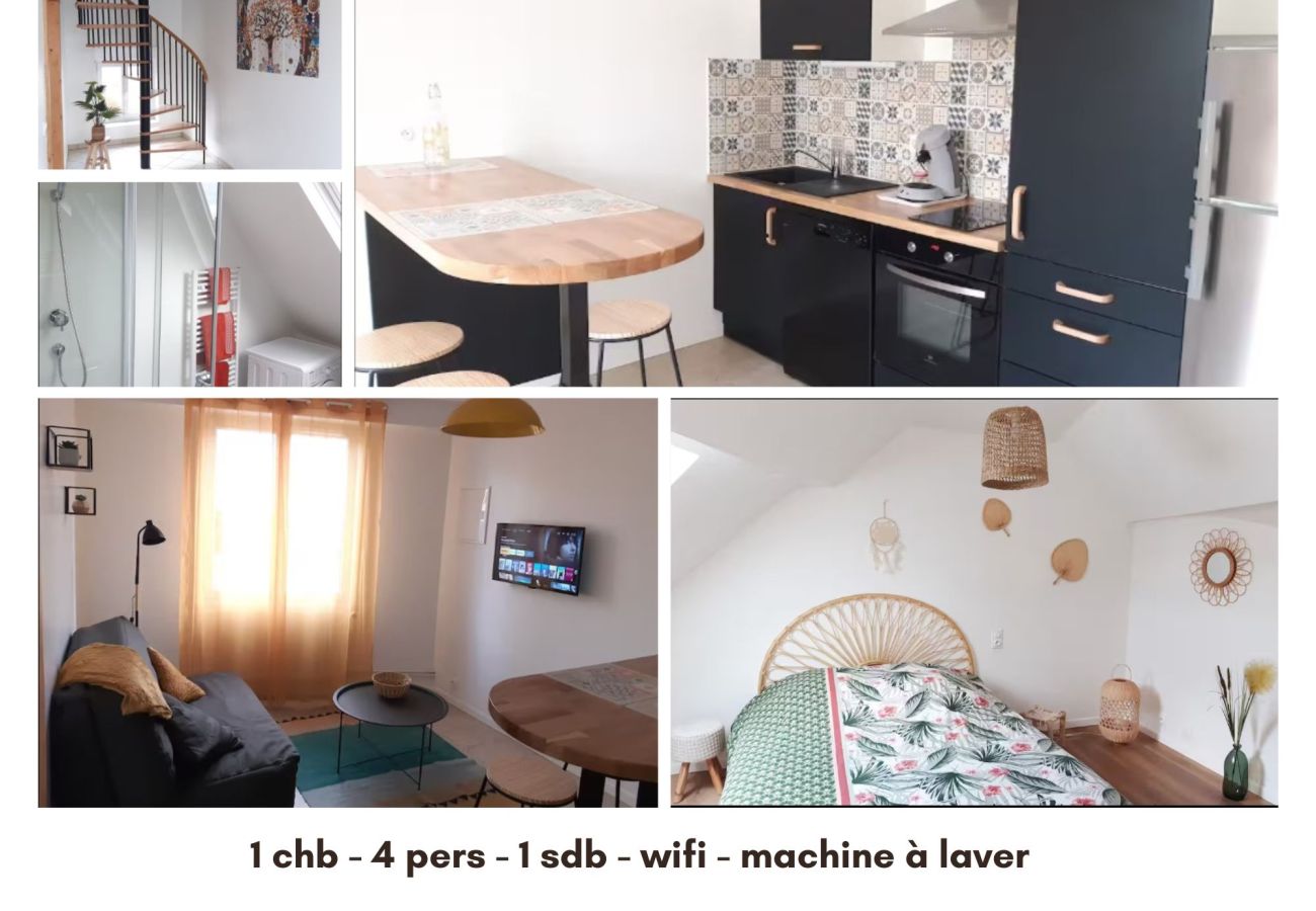 Maison à Châteauroux - Charmante maison de ville toute équipée