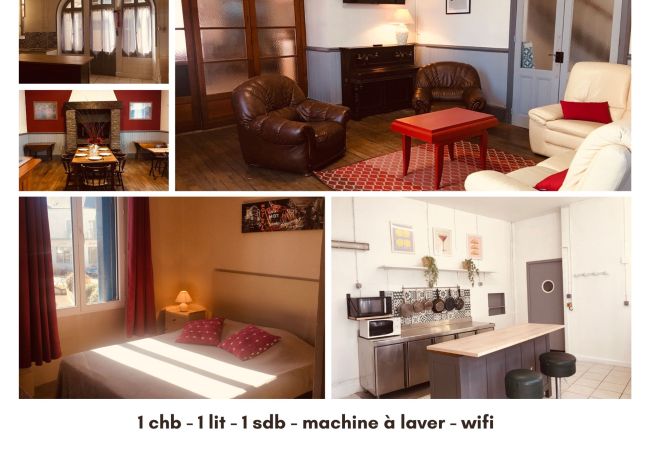 Chambres d'hôtes à Ecueillé - 1/ Logement 2 pers sdb privée wifi-cuisine commune