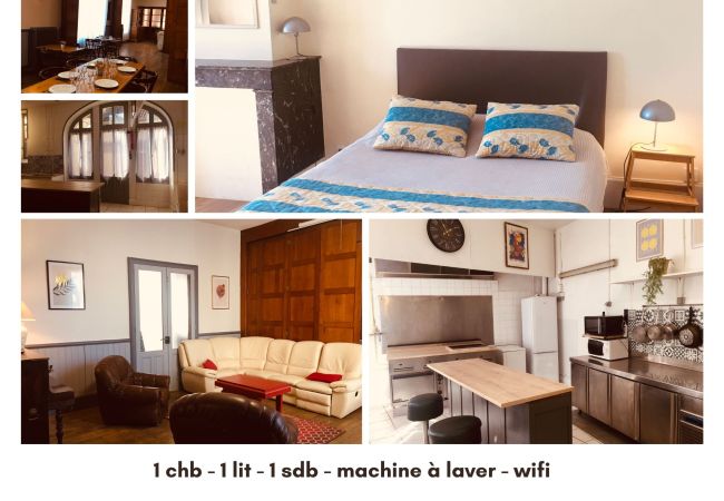 Chambres d'hôtes à Ecueillé - 4/ Logement 2 pers sdb privée wifi-cuisine commune
