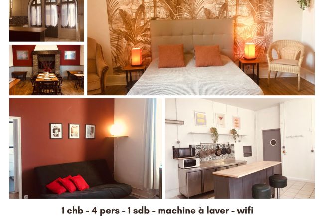 Chambres d'hôtes à Ecueillé - 11/ Logement 4 pers sdb privée wifi-cuisine commune