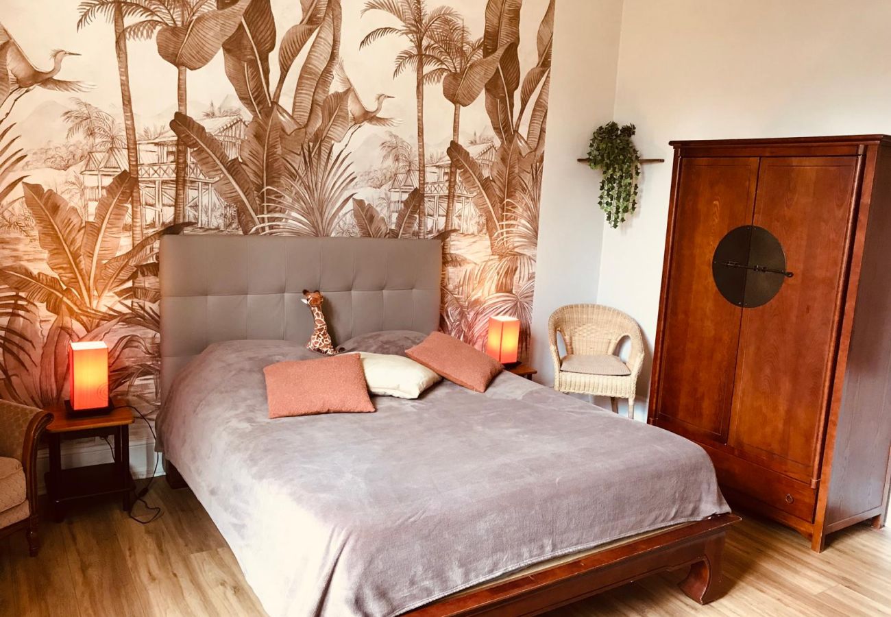 Chambres d'hôtes à Ecueillé - 11/ Logement 4 pers sdb privée wifi-cuisine commune