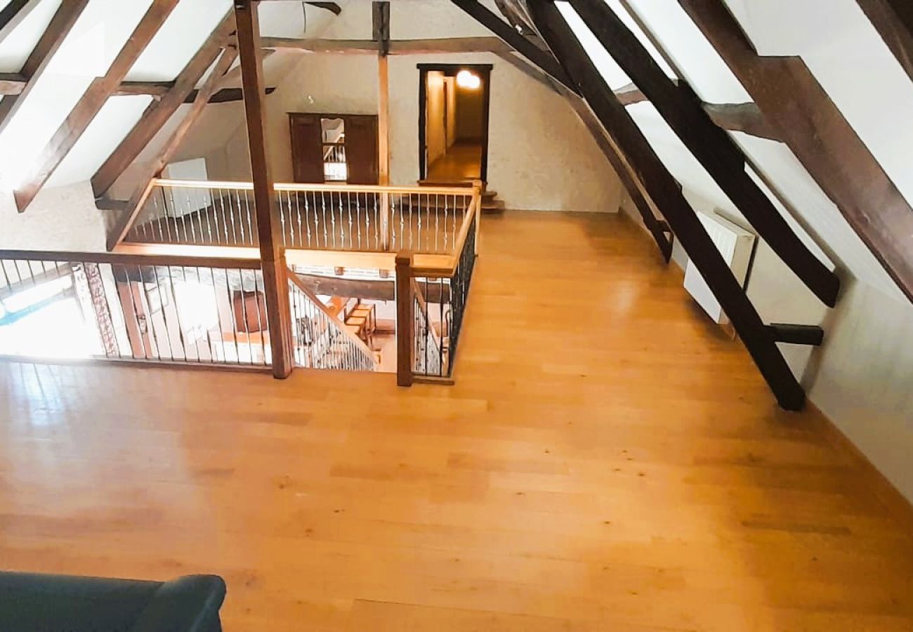 Maison à Levroux - Le Chai - villa 14 pers avec piscine au coeur de Levroux