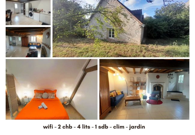 Maison à Déols - L'ancienne boulangerie du Grand Verger 7 pers wifi