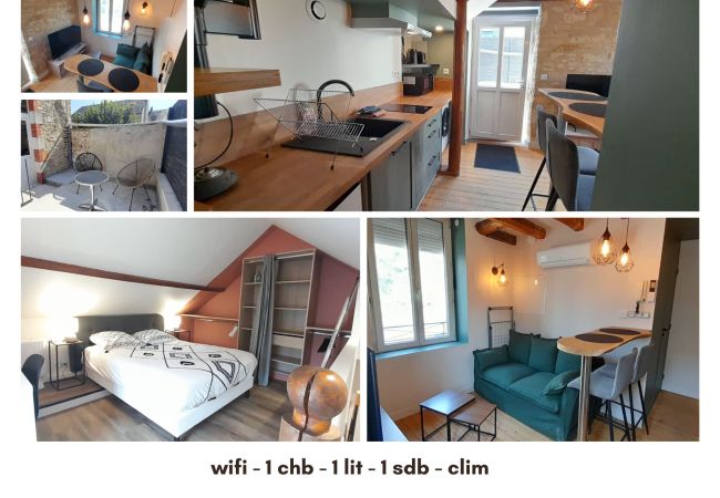 Appartement à Châteauroux - Joli duplex centre ville terrasse wifi clim