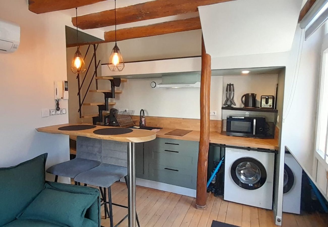 Appartement à Châteauroux - Joli duplex centre ville terrasse wifi clim