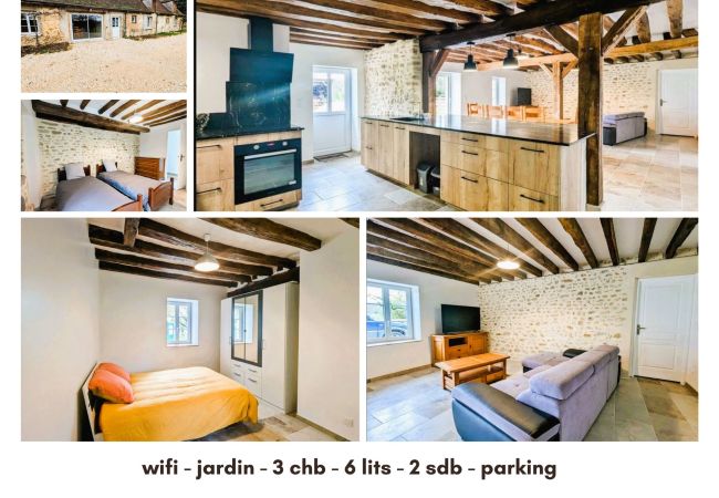 Maison à Levroux - Gite de Janedala Levroux 3chb-6/8 pers-jardin-wifi