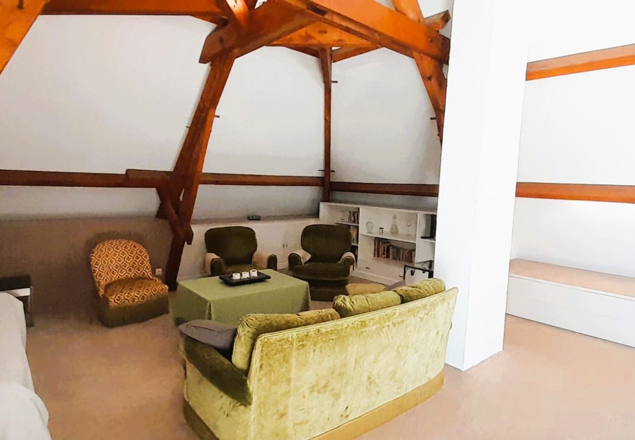 Maison à Sainte-Fauste - Le gite du Brossat. 10 pers wifi jardin