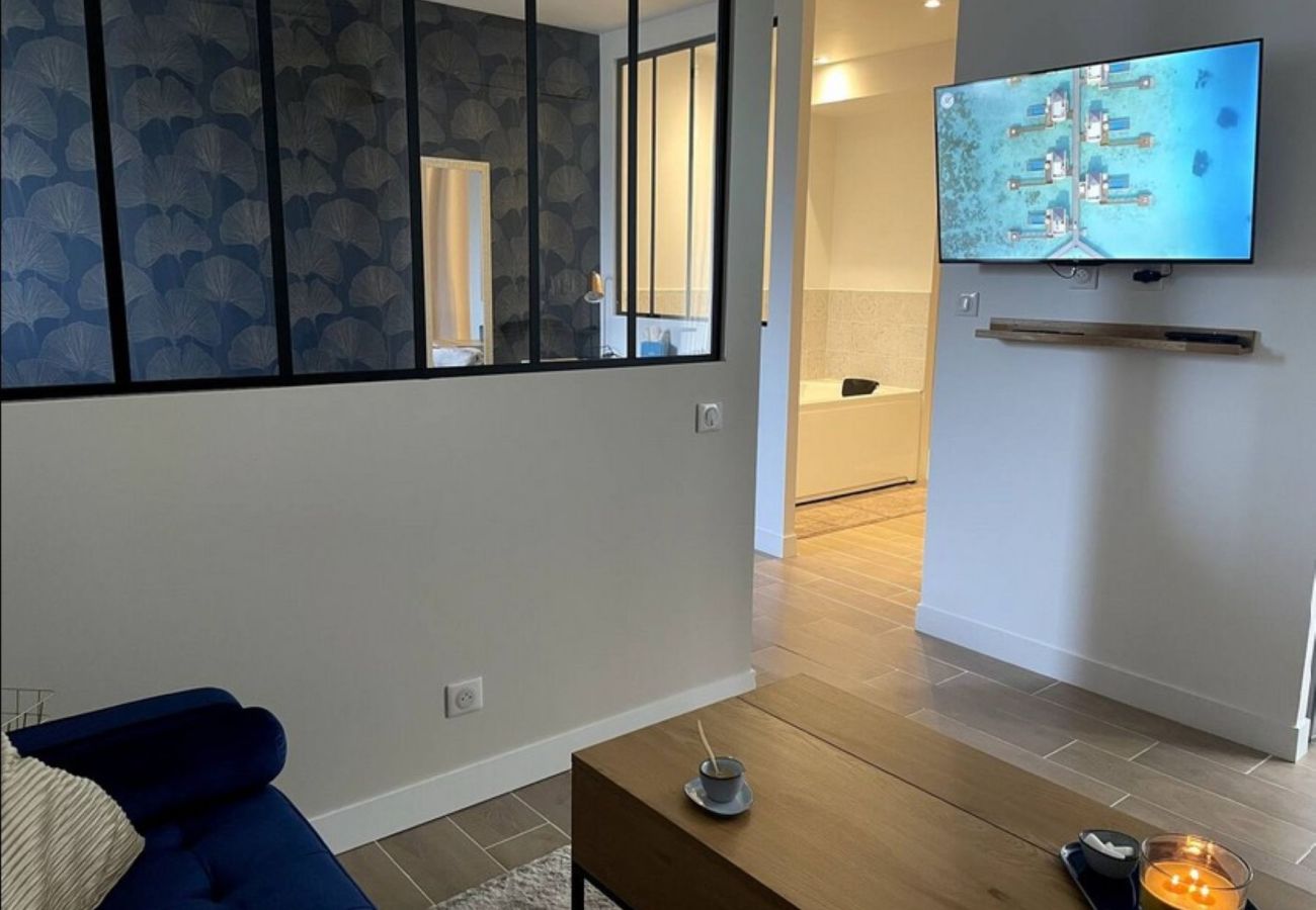 Studio à Vierzon - Charmant Studio Balnéo wifi borne electrique