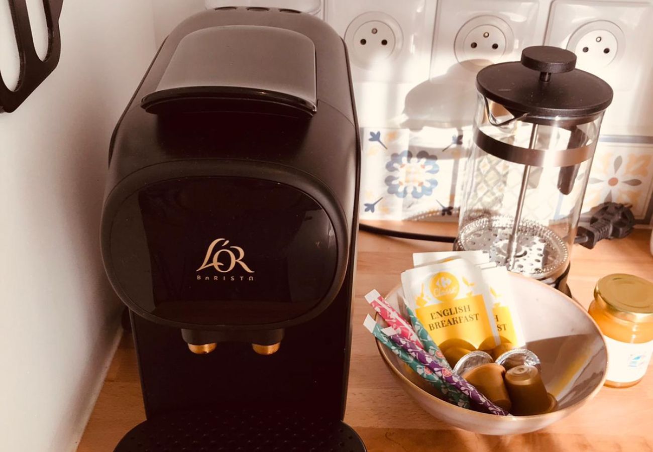 Studio à Vierzon - Joli Meublé 2 lits Balnéo wifi borne electrique