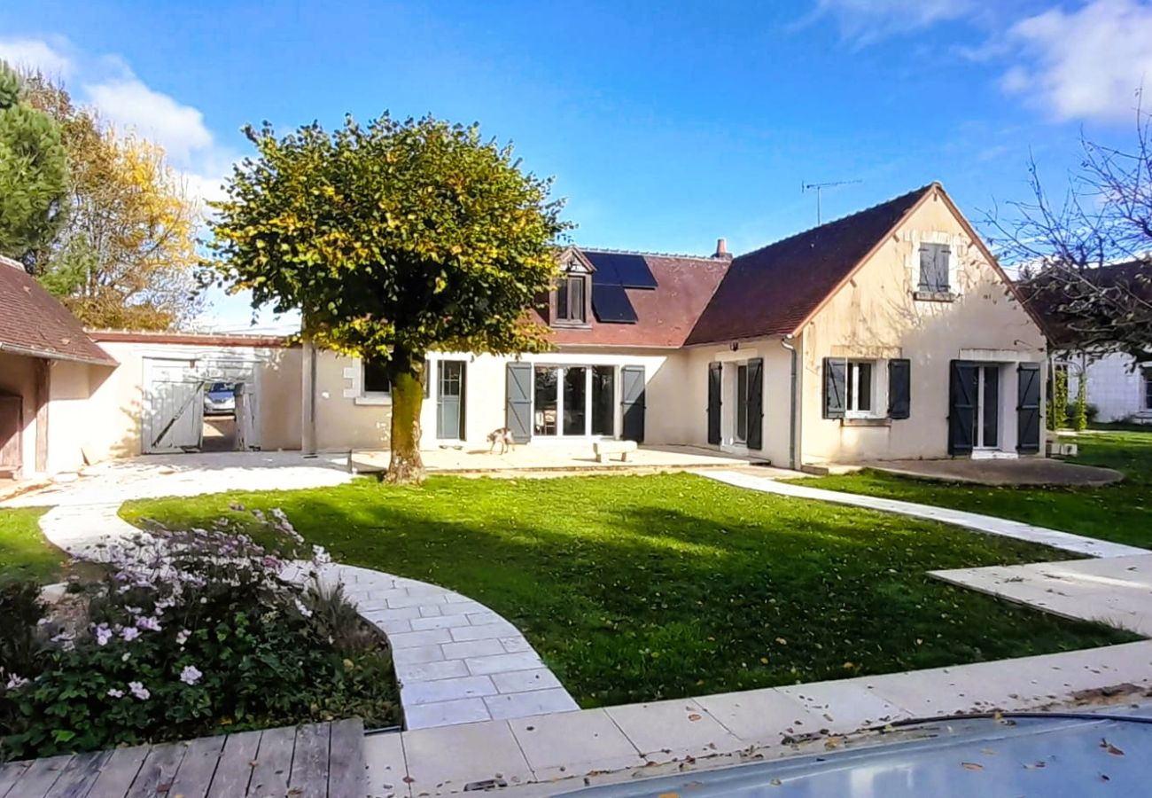 Maison à Baudres - Baudres jolie maison 6/8 pers jardin pisicne wifi 