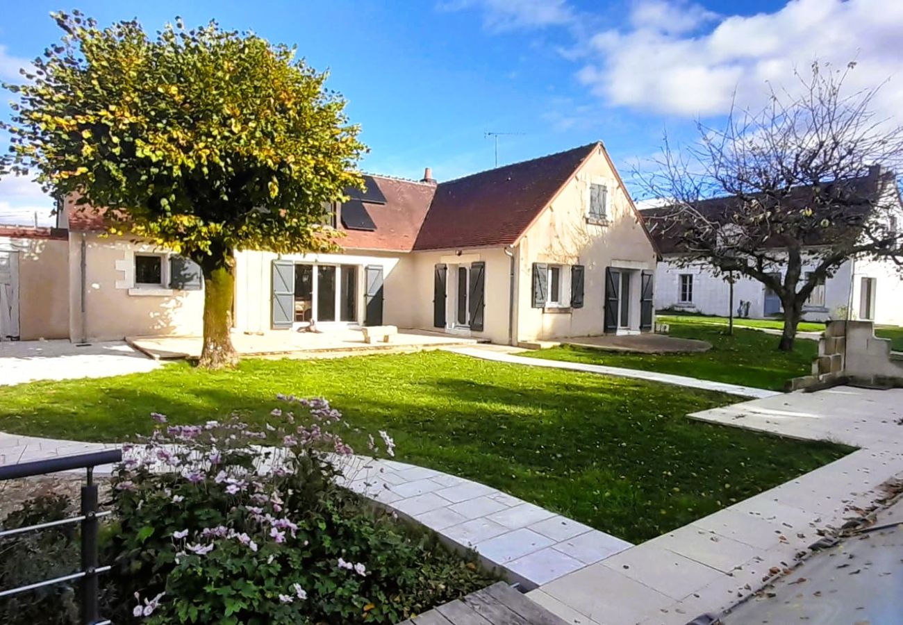 Maison à Baudres - Baudres jolie maison 6/8 pers jardin pisicne wifi 