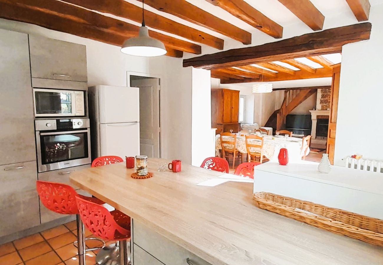 Maison à Baudres - Baudres jolie maison 6/8 pers jardin pisicne wifi 