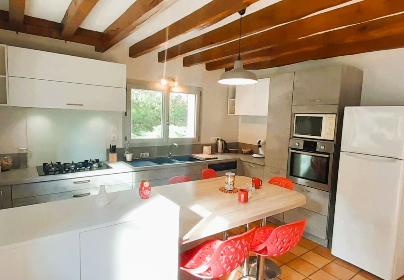 Maison à Baudres - Baudres jolie maison 6/8 pers jardin pisicne wifi 