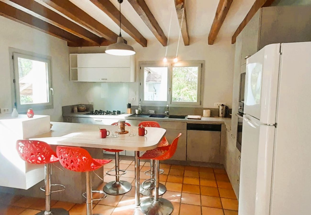 Maison à Baudres - Baudres jolie maison 6/8 pers jardin pisicne wifi 