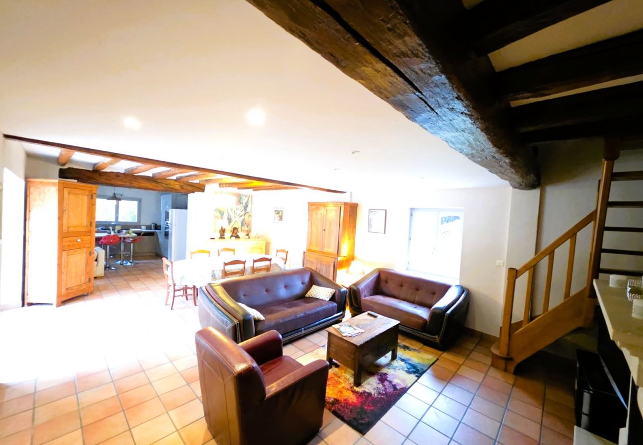 Maison à Baudres - Baudres jolie maison 6/8 pers jardin pisicne wifi 