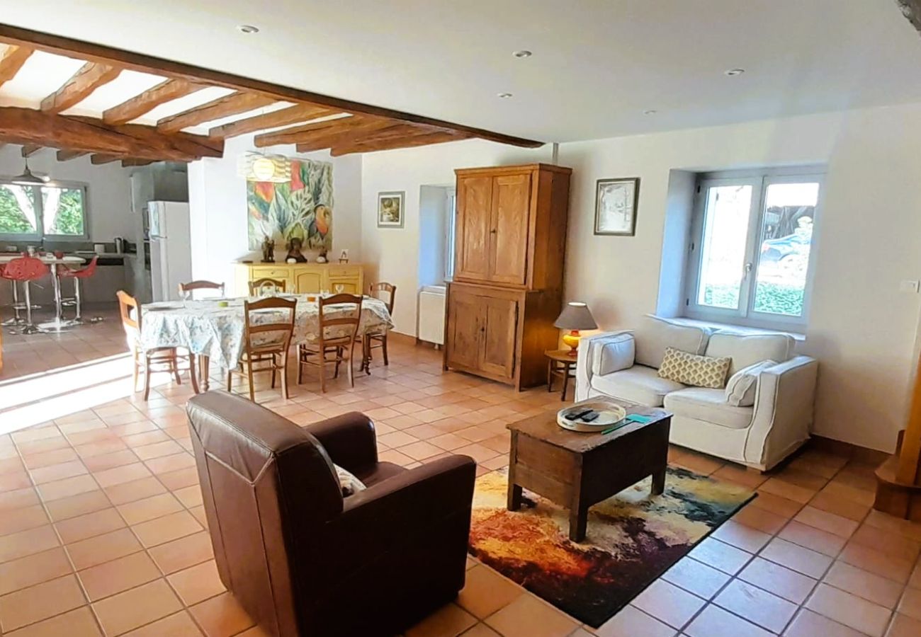 Maison à Baudres - Baudres jolie maison 6/8 pers jardin pisicne wifi 