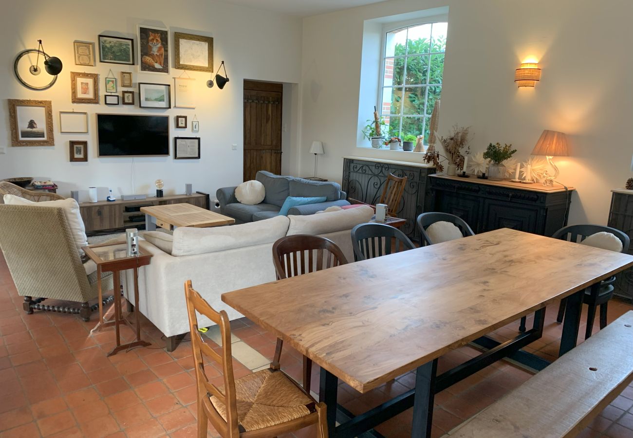 Maison à Rosnay - Gîte Familial 4 étoiles - École du Maupas - Brenne