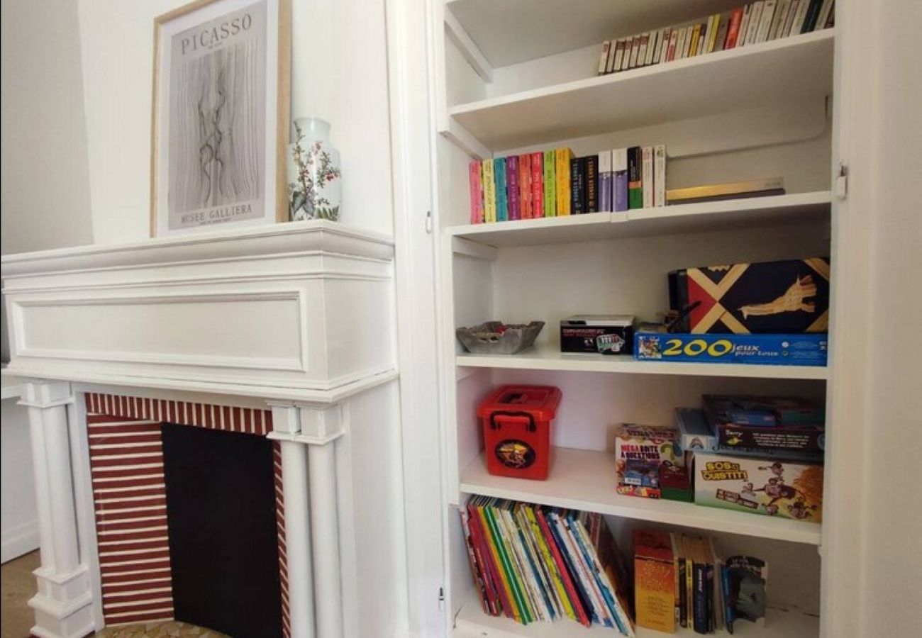 Maison à Châteauroux - Gite St Denis-jardin-wifi-3 chambres