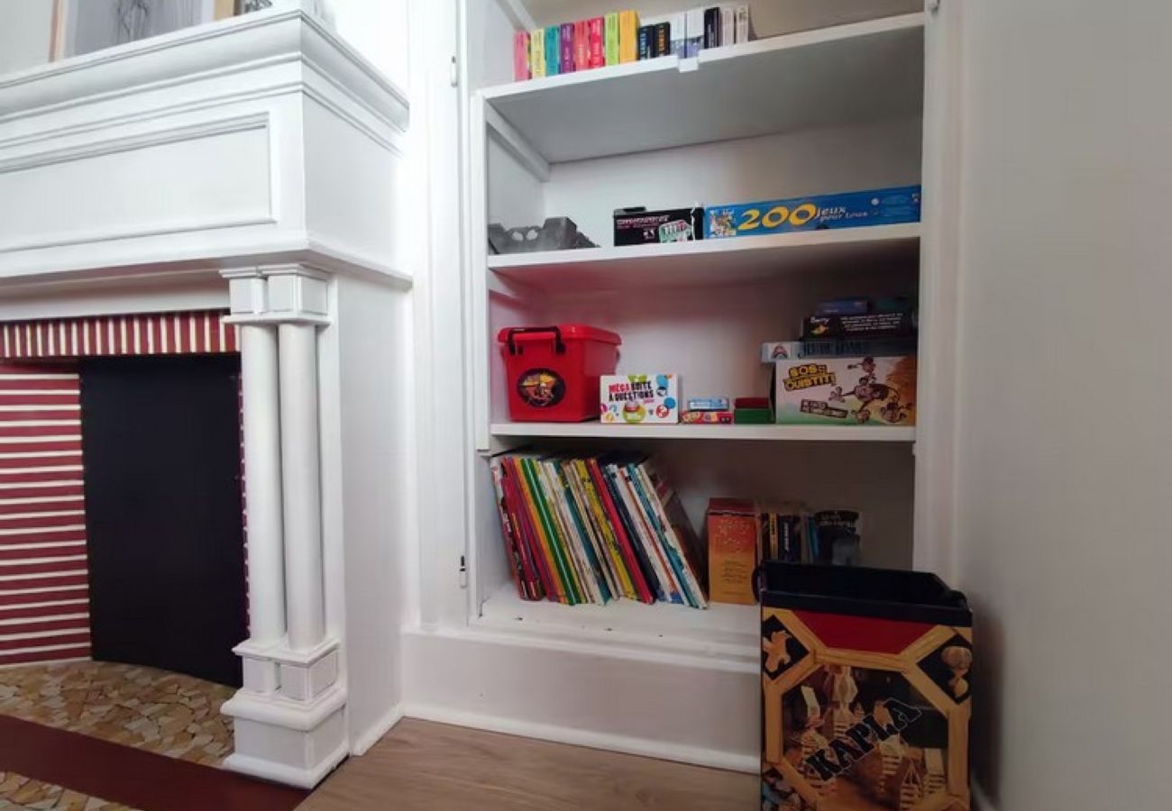 Maison à Châteauroux - Gite St Denis-jardin-wifi-3 chambres