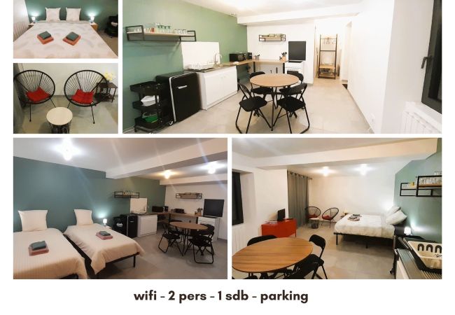 Studio à Vatan - le Studio Galilé - wifi - twin / kingsize - RDC