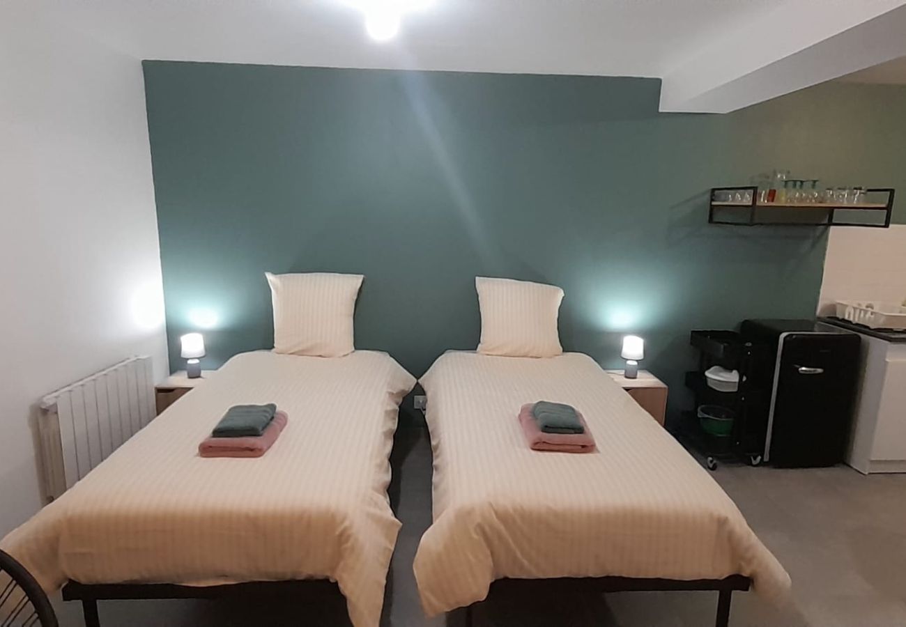 Studio à Vatan - le Studio Galilé - wifi - twin / kingsize - RDC