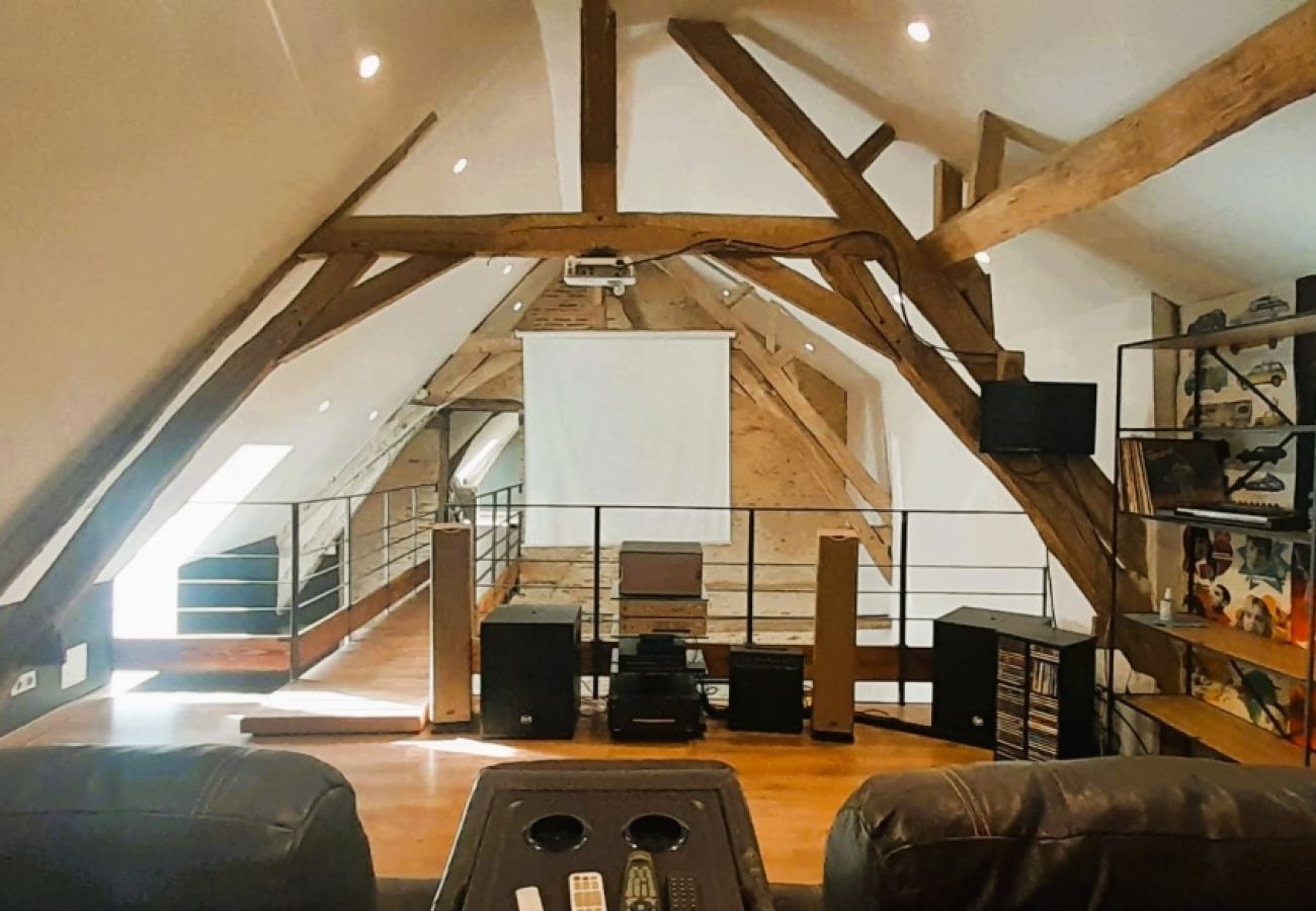 Maison à Argy - Longère familiale - 7 pers - wifi - jardin