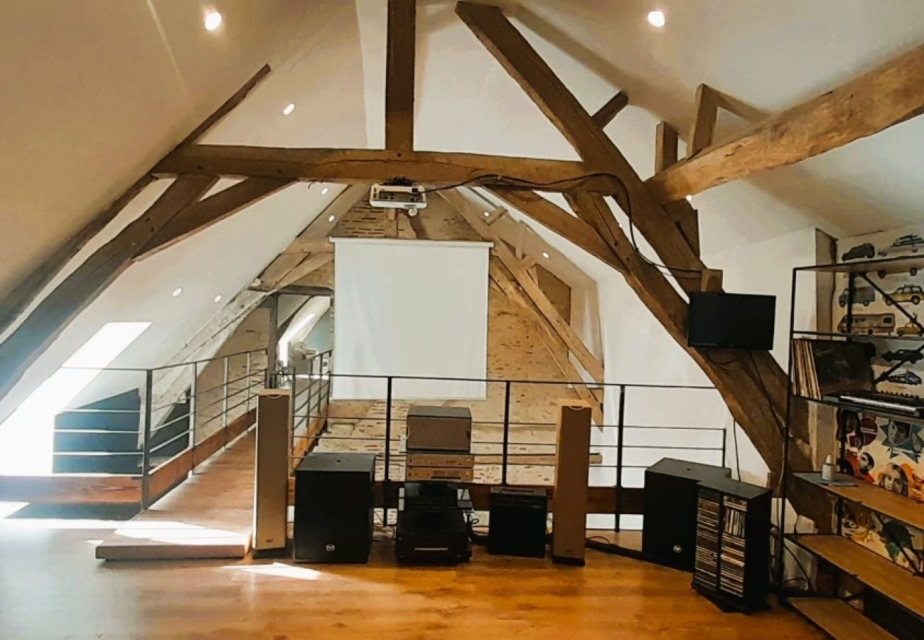 Maison à Argy - Longère familiale - 7 pers - wifi - jardin