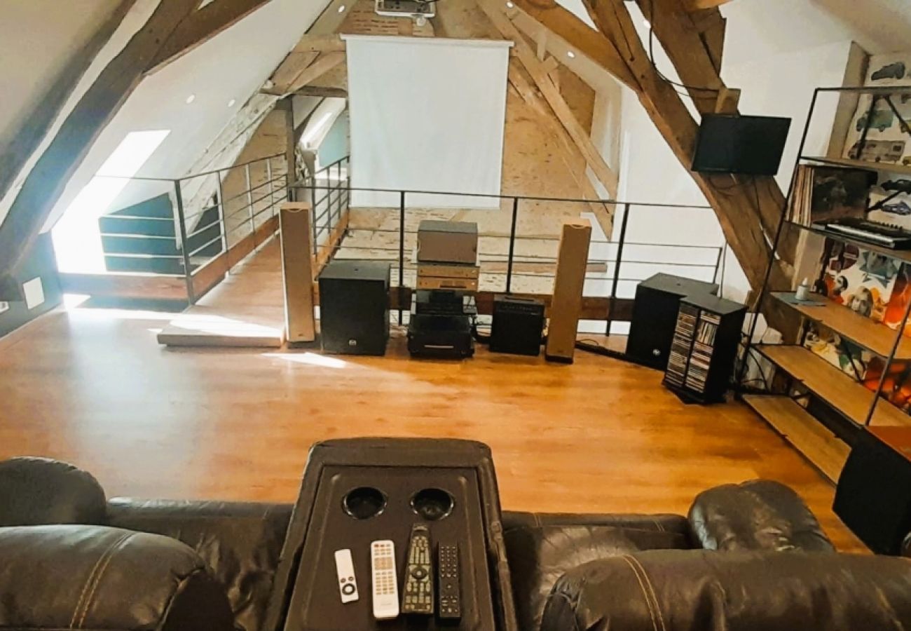 Maison à Argy - Longère familiale - 7 pers - wifi - jardin