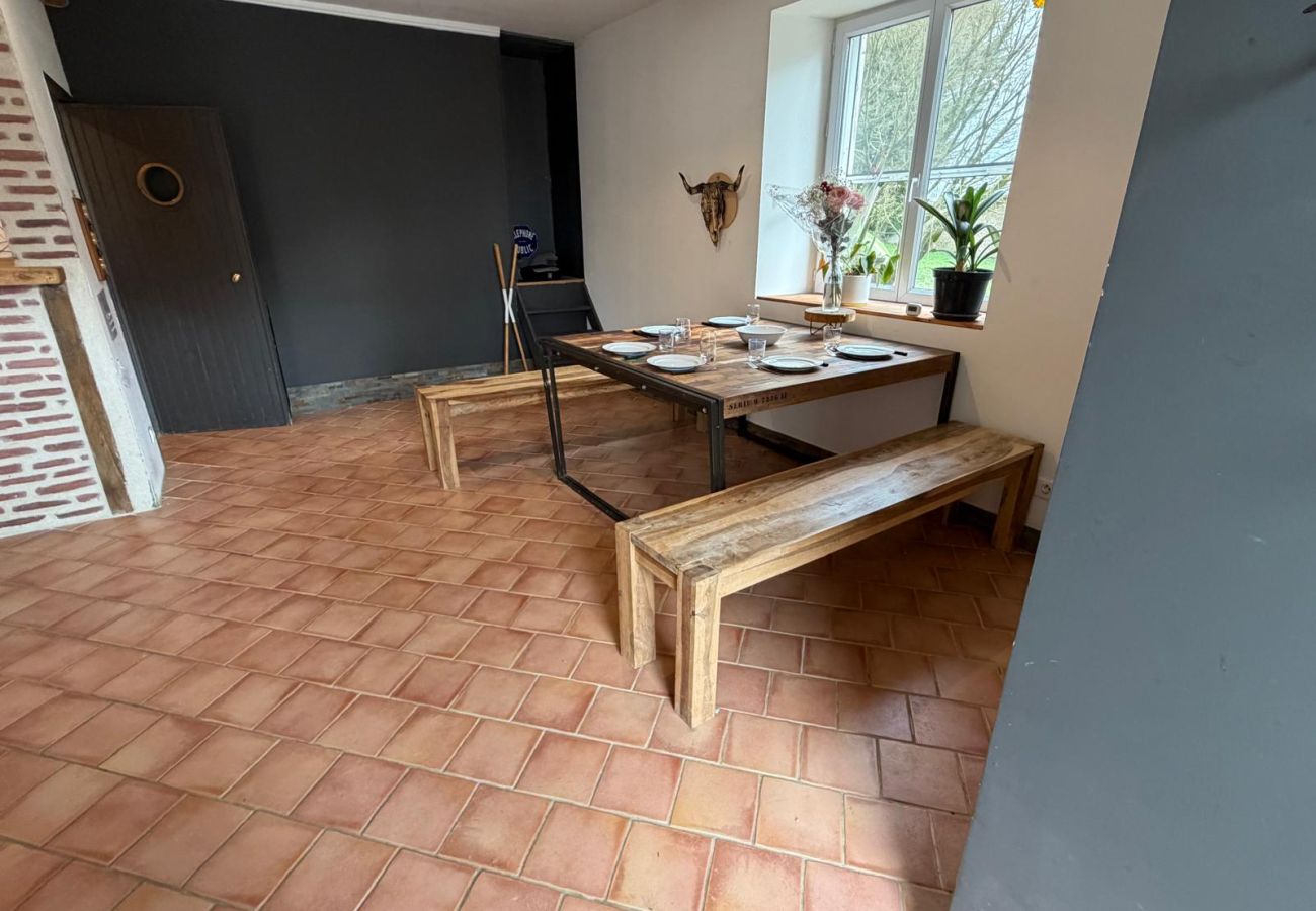 Maison à Argy - Longère familiale - 7 pers - wifi - jardin