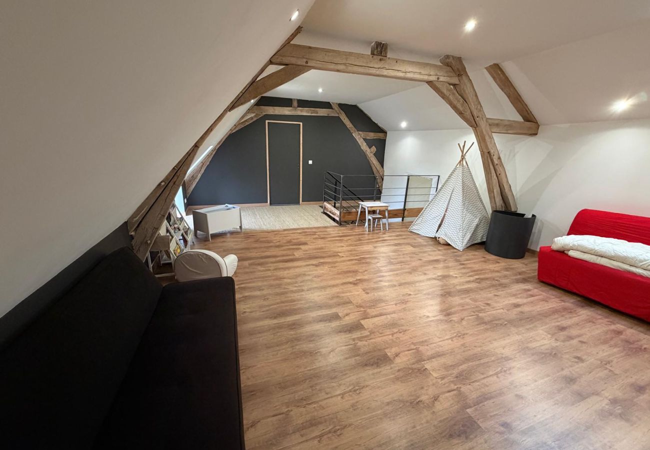 Maison à Argy - Longère familiale - 7 pers - wifi - jardin