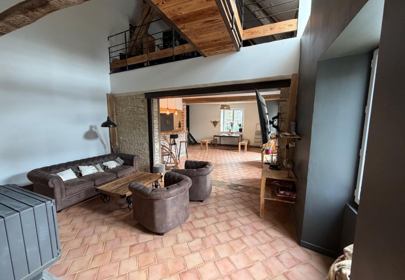 Maison à Argy - Longère familiale - 7 pers - wifi - jardin