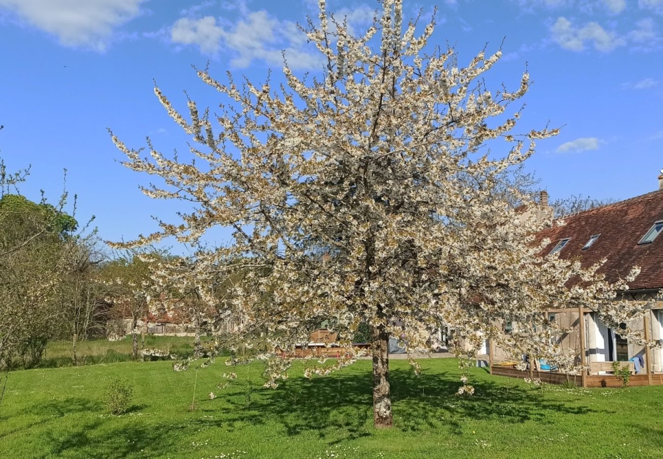 Maison à Saint-Lactencin - Tilloux - Gite 10 pers - piscine - jardin - wifi