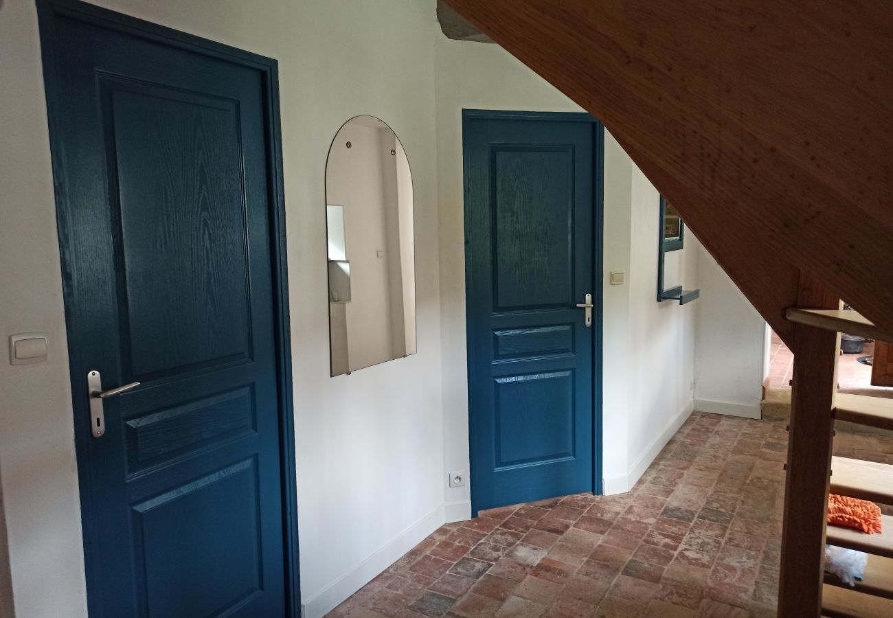 Maison à Saint-Lactencin - Tilloux - Gite 10 pers - piscine - jardin - wifi