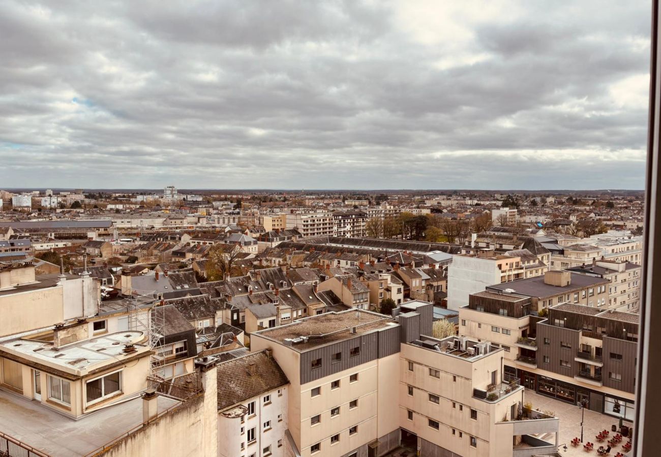 Appartement à Châteauroux - Superbe T3 - Chateauroux centre - vue panoramique - wifi