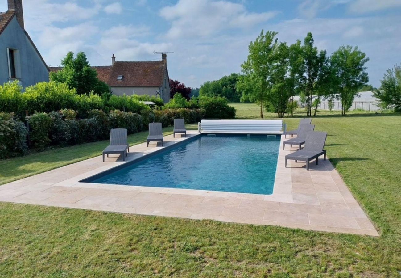 Villa à La Vernelle - Villa Labbé 1881 - piscine - jardin - 4 chambres